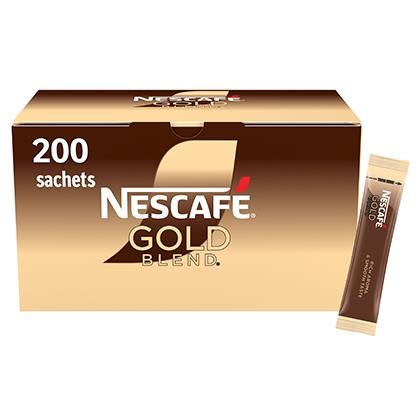 Nescafé Gold Blend Instant Coffee Sachets - 200 x 1.8g Sticks