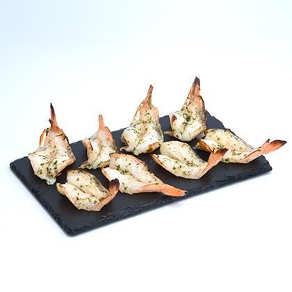 Garlic Marinated Headless Shell-on Butterfly Prawns