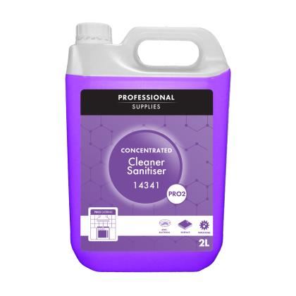 Pro Supplies Concentrated Cleaner Sanitiser (Case of 2)