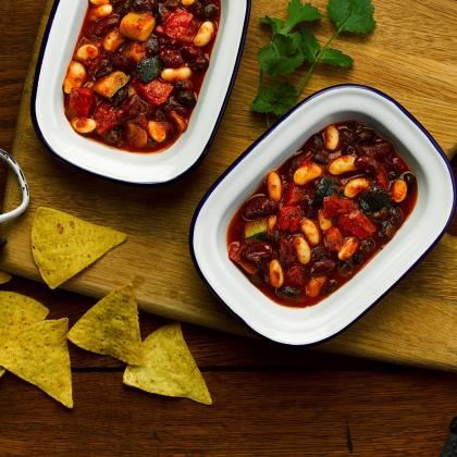 Discovery Kitchen Smokey Bean & Roasted Vegetable Chilli