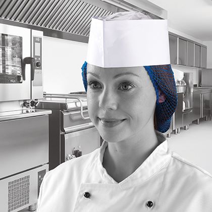 Shield White Forage Hats (Case of 10)