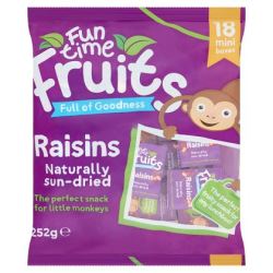 Funtime Seedless Raisins Cartons Multipack