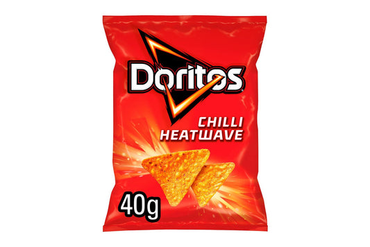 Doritos Chilli Heatwave Tortilla Chips Crisps 40g