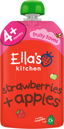 ELLA'S KITCHEN Strawberries & Apples 120g (Case of 7)