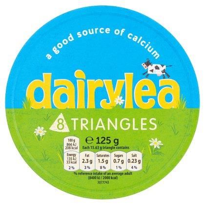 Dairylea Cheese Triangles 8 Pack 125g