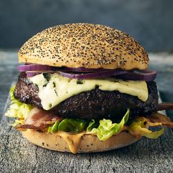 Poppy Seed Gluten Free Burger Bun (Case of 27)