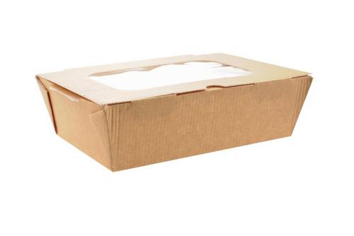 TASTE Large Food To Go Box (with Window)