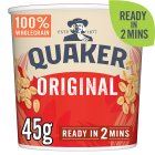 Quaker Oat So Simple Original Porridge Pot 45g (Case of 1)