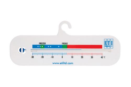 ETI Plastic Horizontal Fridge/Freezer Thermometer