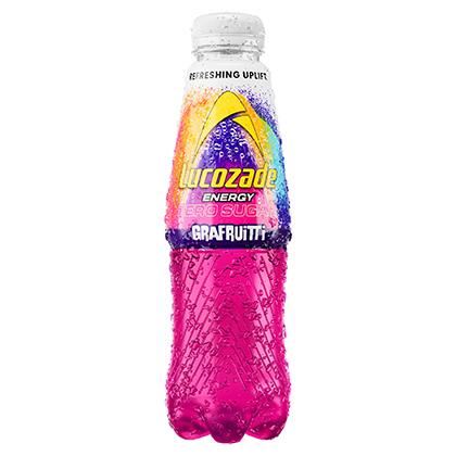 Lucozade Energy Zero Grafruitti Bottle