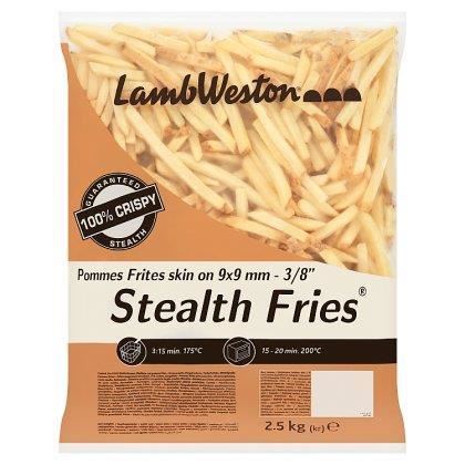 Lamb Weston Stealth Fries Skin On 9x9 (3/8)