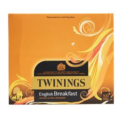 Twinings English Breakfast String & Tag Tea Bags