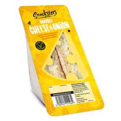 Snacksters Double Cheese & Onion Sandwich (Case of 10)