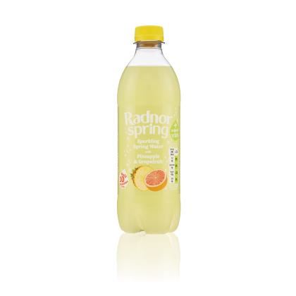 Radnor Spring Pineapple and Grapefruit Sparkling Spring Water 500ml (Case of 24)