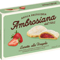 AMBROSIANA Lunette alla Fragola - Strawberry Puree 140g - 1 Case