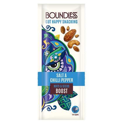 Boundless Salt and Chilli Pepper Nuts and Seeds (Case of 16)