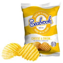 Seabrook Cheese & Onion Crisps (Case of 32)