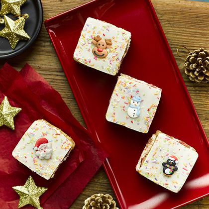 Christmas Victoria Log Cake (Case of 60)