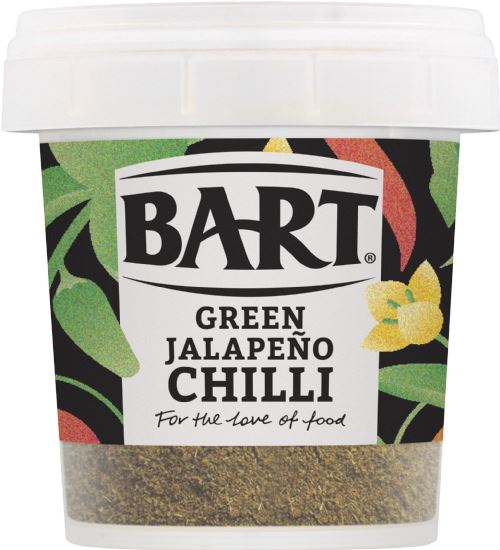 BART Green Jalapeño Chilli Pinch Pot 19g