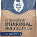 GREEN OLIVE FIREWOOD Longburn Charcoal Briquettes 4kg