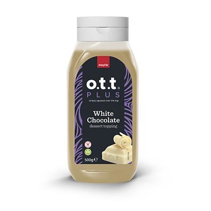 Macphie OTT White Chocolate Dessert Sauce