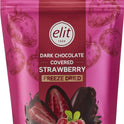 ELIT Dark Chocolate Covered Strawberry - Freeze Dried 80g - 1 Case