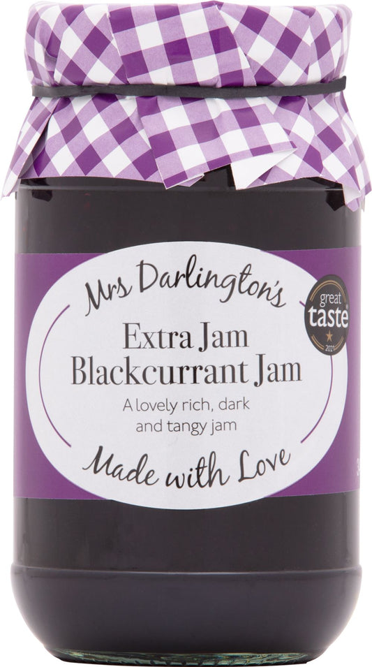 DARLINGTON'S Blackcurrant Jam 340g - 1 Case