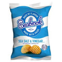 Seabrook Crinkle Cut Sea Salt & Vinegar flavour potato crisps (Case of 32)