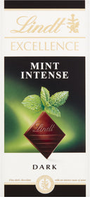 LINDT Excellence Dark Mint Intense Bar 100g (Case of 20)