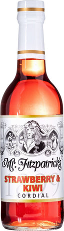 MR FITZPATRICK'S Strawberry & Kiwi Cordial 500ml (Case of 6)