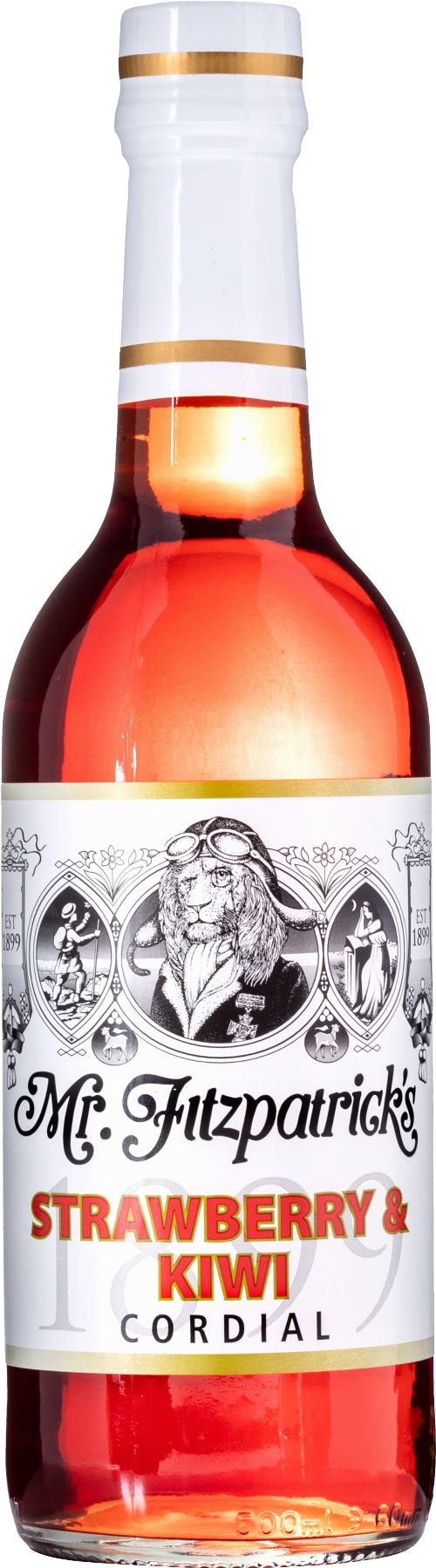 MR FITZPATRICK'S Strawberry & Kiwi Cordial 500ml