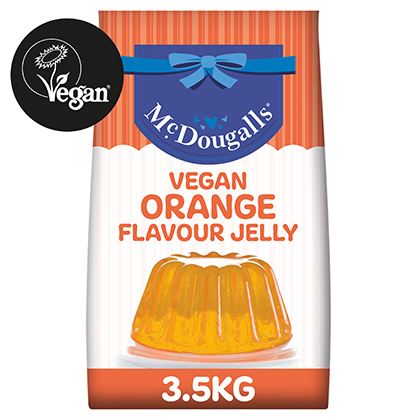 McDougalls Vegan Orange Flavour Jelly