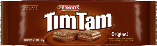 ARNOTT'S Tim Tam Original Biscuits 163g - 1 Case