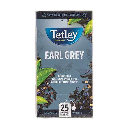 Tetley Earl Grey String & Tag envelope (Case of 6)
