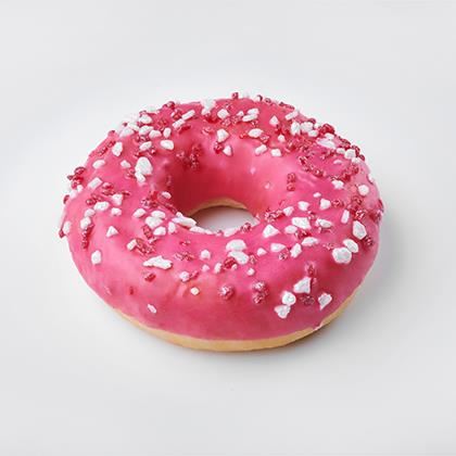 Donut Berry White