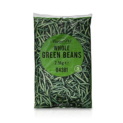 Everyday Favourites Individually Quick Frozen Whole Green Beans