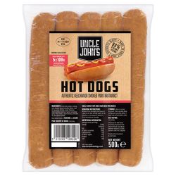 Uncle John's Premium Beechwood Smoked Bratwurst Sausages 6.5''