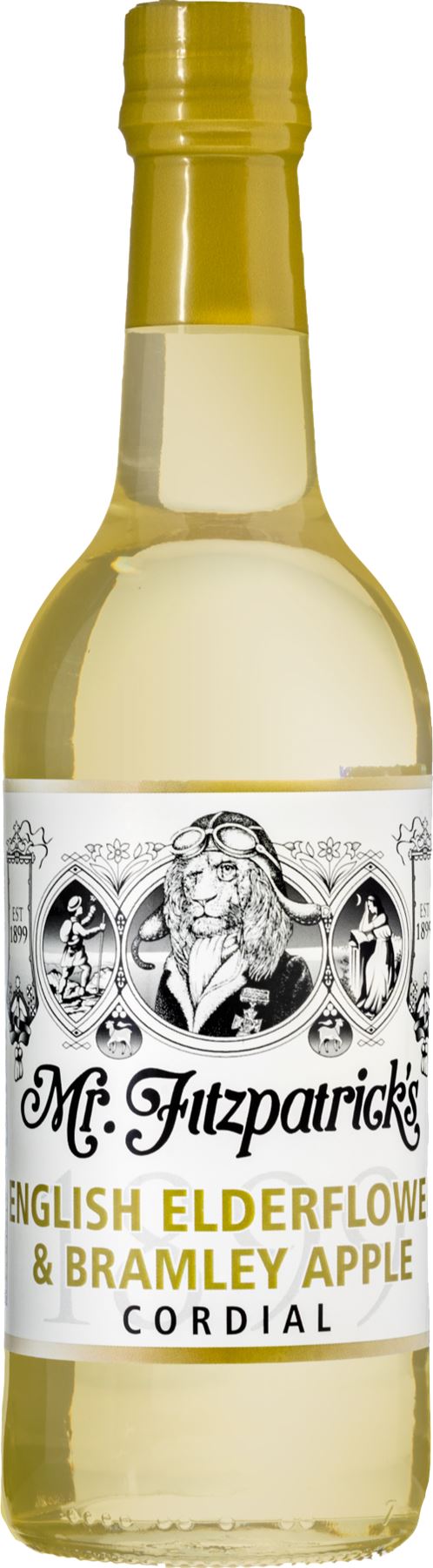 MR FITZPATRICK'S Elderflower & Bramley Apple Cordial 500ml