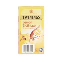 Twinings Lemon & Ginger Enveloped Tea Bags
