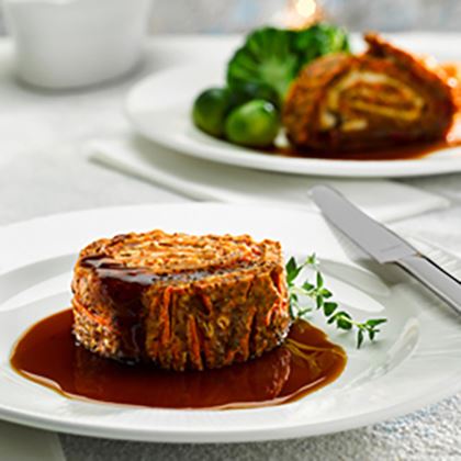 Gluten Free Cajun Spicy Sweet Potato Roulade