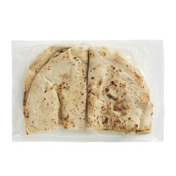Flame Baked Naan Quarters (Vegan)
