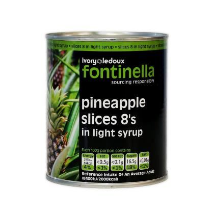 Fontinella Pineapple Slices in Syrup