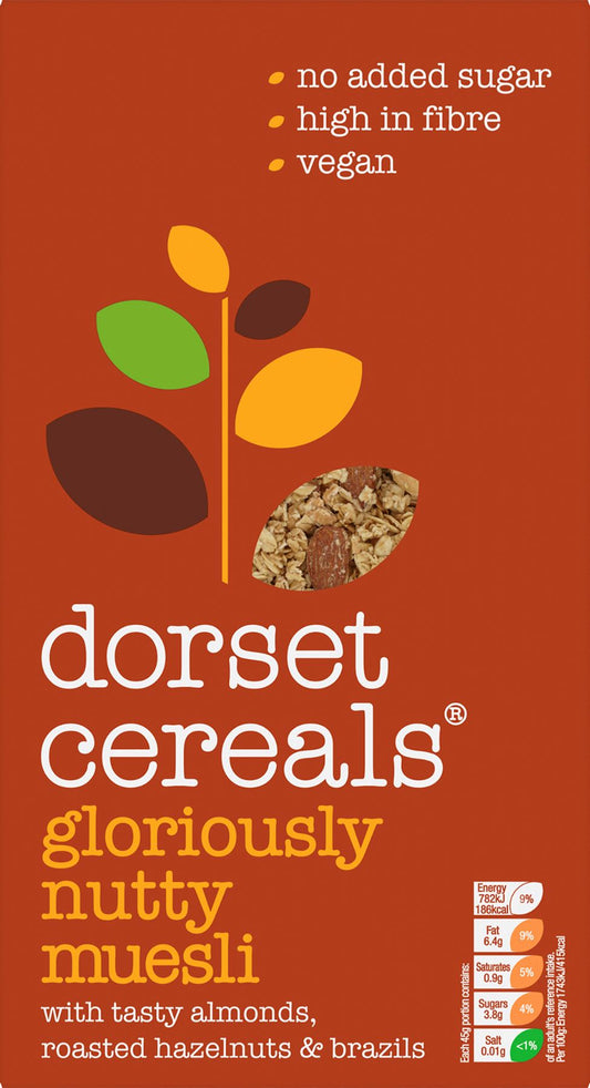 DORSET CEREALS Gloriously Nutty Muesli 500g - 1 Case