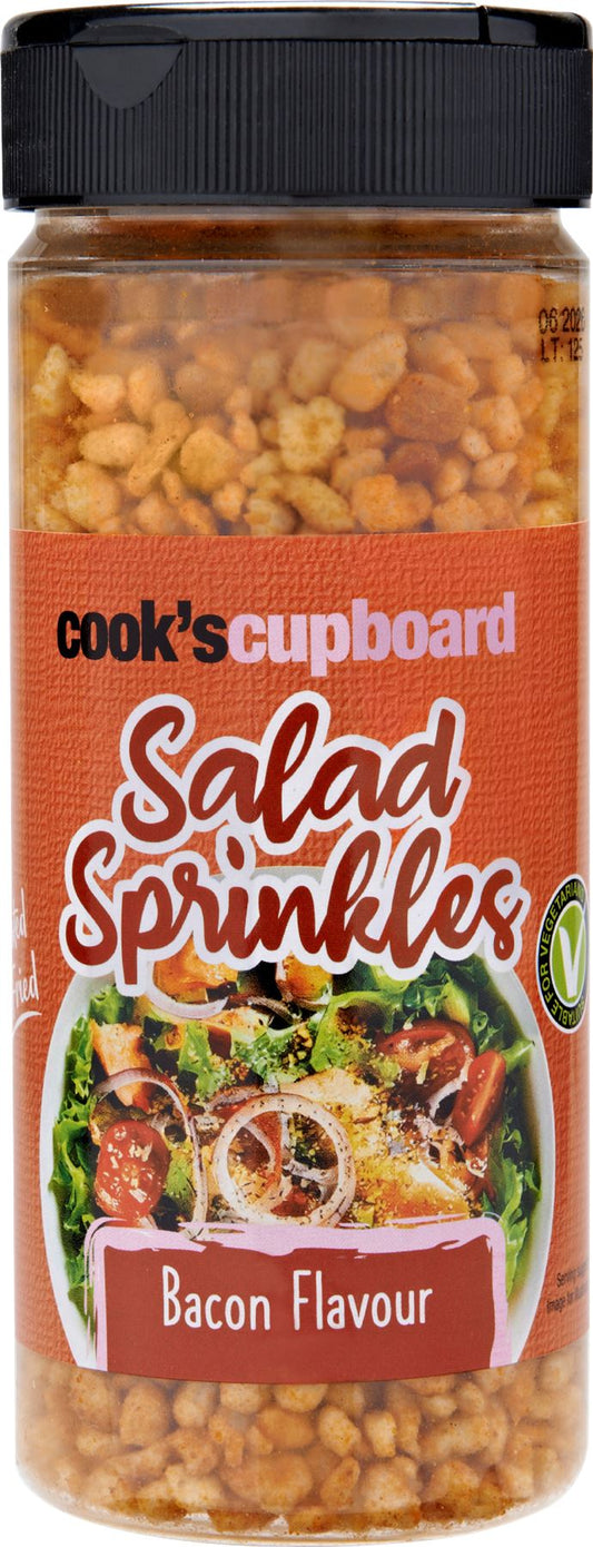 COOK'S CUPBOARD Salad Sprinkles - Bacon Flavour 150g - 1 Case