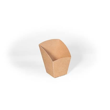 Notpla Seaweed Lined Chip Cup Natural 3x3" (Case of 1)