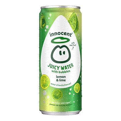 innocent Juicy Water with Bubbles Lemon & Lime 330ml