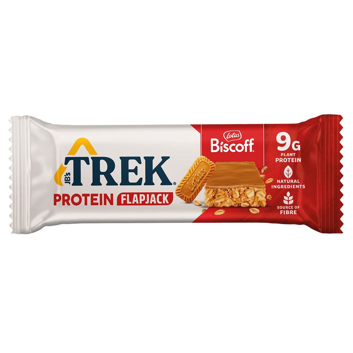 TREK - GF PROTEIN FLAPJACK BISCOFF (16x50g)