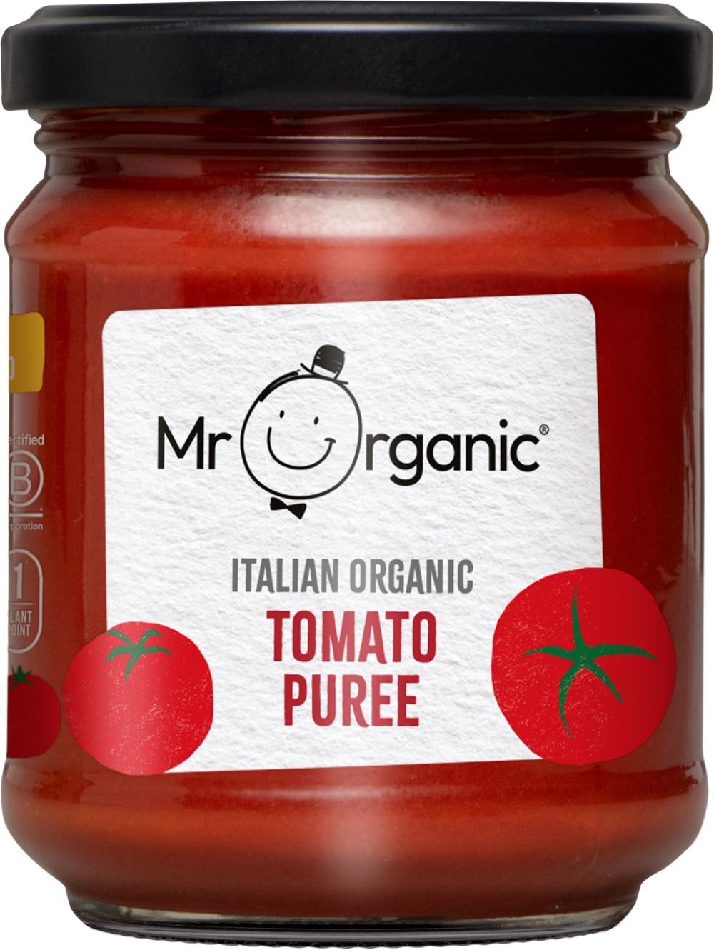 MR ORGANIC Italian Organic Tomato Puree 200g - 1 Case