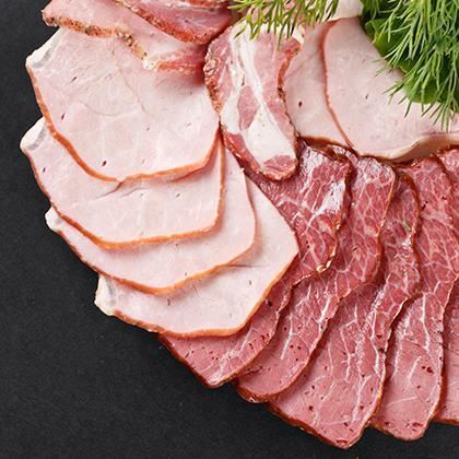 Houghton Cooked Wafer Thin Smoke Flavoured Ham with added water - Limited Shelf Life