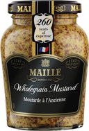 MAILLE Mild Wholegrain Mustard 210g (Case of 6)